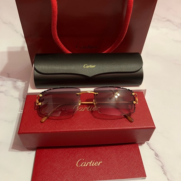 Cartier Other - Authentic Mens C de Cartier Glasses